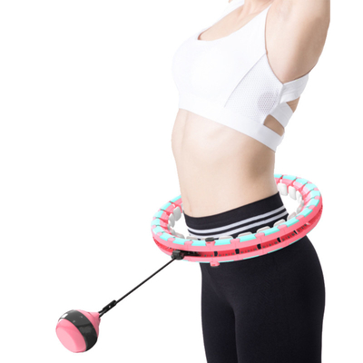 Hula Hoop Cerdas Plastik ABS Silikon Dengan Penghitung