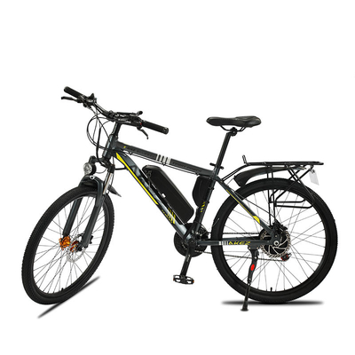 Pedal Baterai Lithium Membantu Sepeda Listrik 50km / jam Aluminium Magnesium Alloy