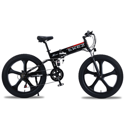 Sepeda Listrik Baterai Lithium Magnesium Alloy, Sepeda Listrik 48V 500W