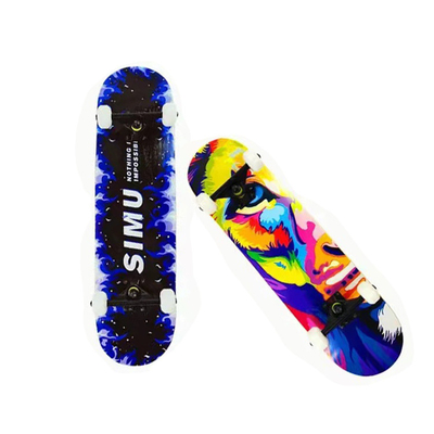 31.75&quot; Peralatan Hiburan Luar Ruangan Maple Aluminium Skateboard