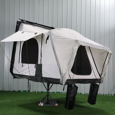 ABS SS Aluminium PU Coated Truck Roof Top Tenda Camping