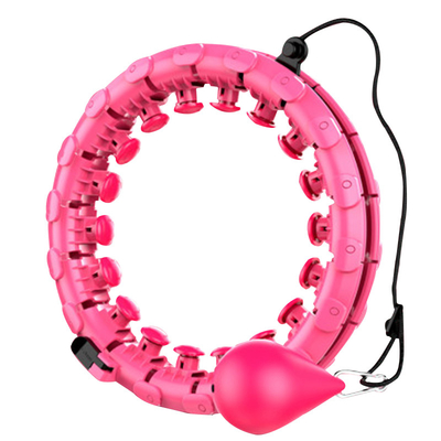 Hula Hoop Digital Cerdas Berwarna-warni Lembut Profesional 1.7kg 1.5kg 1.3kg
