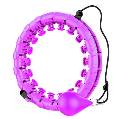 Hula Hoop Digital Cerdas Berwarna-warni Lembut Profesional 1.7kg 1.5kg 1.3kg