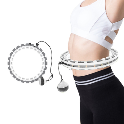 Unisex Adjustable Weighted Fitness Hoop Latihan Kebugaran Komprehensif