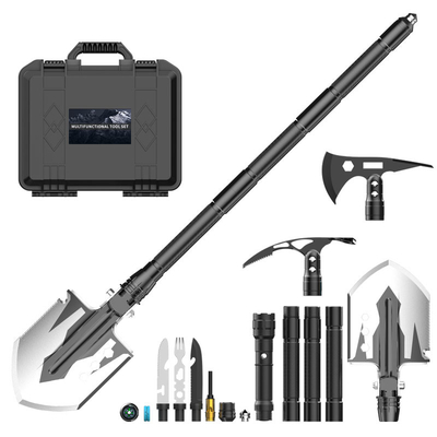 Kit Perlengkapan Kelangsungan Hidup Darurat Luar Ruangan Aluminium Alloy Hand Tool Set
