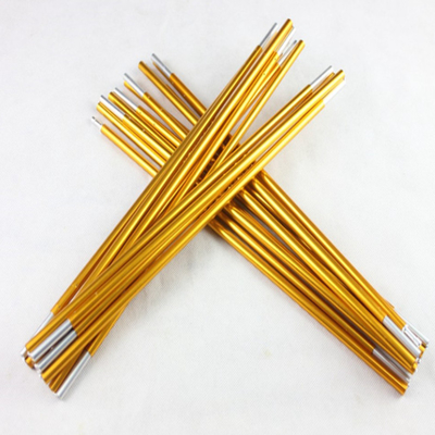 19mm Aluminium Telescoping Tent Pole Perawatan Permukaan Anodized