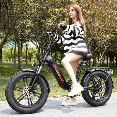 Sepeda Listrik Baterai Lithium Wanita Pengendali Brushless Cerdas