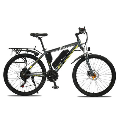 Pedal Baterai Lithium Membantu Sepeda Listrik 50km / jam Aluminium Magnesium Alloy