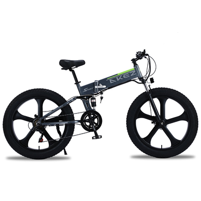 Sepeda Listrik Baterai Lithium Magnesium Alloy, Sepeda Listrik 48V 500W