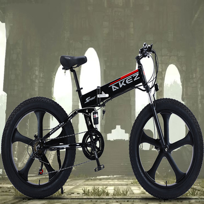 20mph Baterai Lithium Sepeda Listrik Rem Cakram Ganda