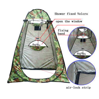 Tenda Ganti Pop Up Portabel Empat Musim 1.9m