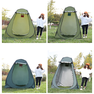 Outdoor Pop Up Camping Shower Toilet Ruang Ganti Tenda 1,9m Untuk Double