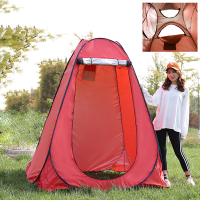 Tenda Mandi Instan Empat Musim Lurus Bracing Type Polyester 190T