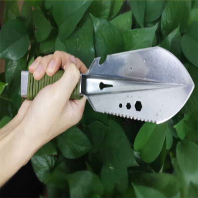 Aluminium Alloy Multifungsi Alat Survival Hand Tools Camping Garden Shovel