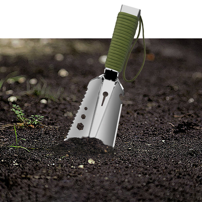 Square Self Defense Garden Digging Shovel Baja Mangan Ringan