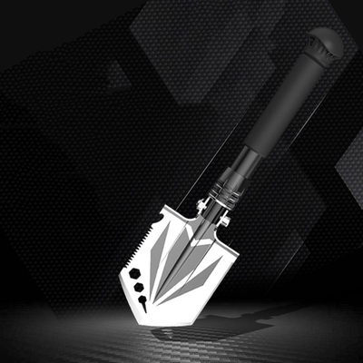 8in Head Multifungsi All In One Military Shovel 3Cr13 Bela Diri