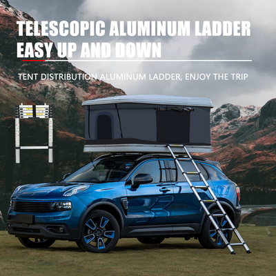 Double Layer Hard Shell 4 Orang Roof Top Tent Extended Type