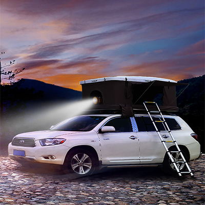 PU Coated 3000mm Outdoor Sport Tent, Hard Shell ABS Trailer Mounted Roof Top Tent