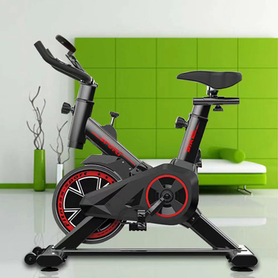 Sepeda Berputar Dalam Ruangan Baja Karbon Tinggi Magnetik Untuk Latihan Tubuh Fit