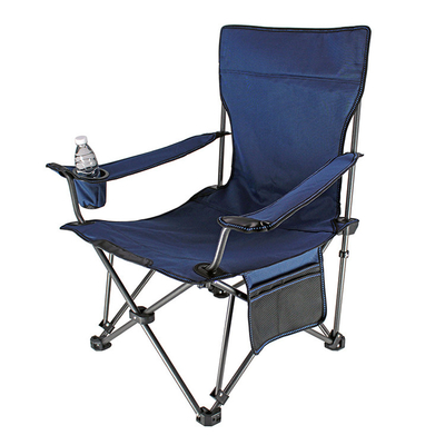 600D Fabric Portable Dan Stowable Adjustable Frame Beach Metal Fishing Chair Dengan Carry Bag
