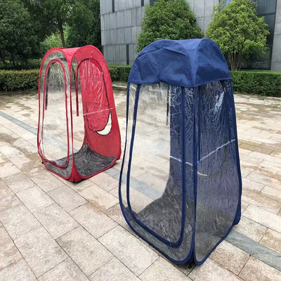 Steel Wire Game Watching Tent Akun Bawah 2 Orang Perisai Weather Pod Tenda