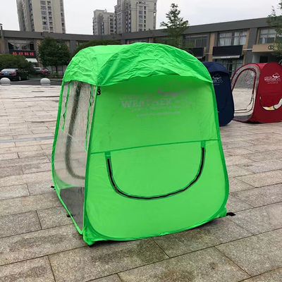 210D Oxford Cloth Steel Wire Sun Shelter Fish Tent 2 Orang Di Bawah Cuaca Pop Up Pod