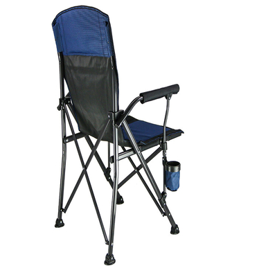 Proses Cat Logam 600D Fabric Fishing Fold Up Chairs Stowable With Carry Bag