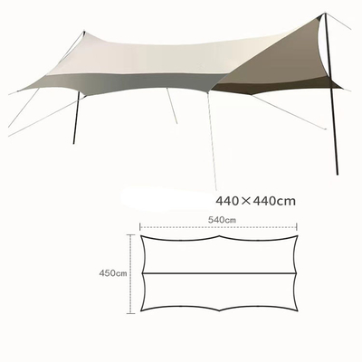 Camping Beach 210T Polyester Tenda Olahraga Luar Ruangan Pop Up Tahan Air Tahan Angin