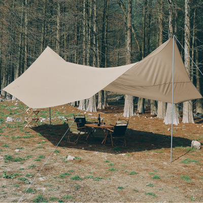 Camping Beach 210T Polyester Tenda Olahraga Luar Ruangan Pop Up Tahan Air Tahan Angin