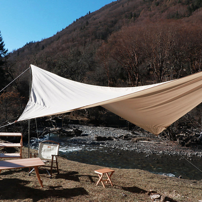 Beach Shade Canopy Tenda Olahraga Luar Ruangan Sun Shelter Sun Awning Upf40 Anti UV