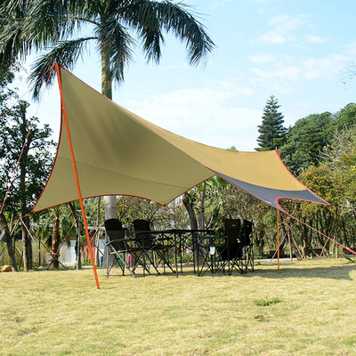 Beach Shade Canopy Tenda Olahraga Luar Ruangan Sun Shelter Sun Awning Upf40 Anti UV