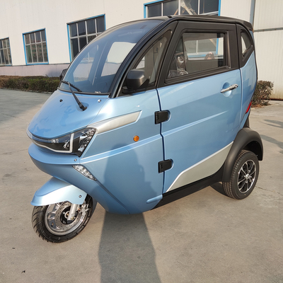 Baterai Lithium Energi Baru Kendaraan Listrik Ban Roda Tiga Ban Dengan Kursi Belakang