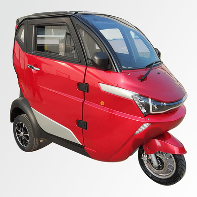 Baterai Lithium Energi Baru Kendaraan Listrik Ban Roda Tiga Ban Dengan Kursi Belakang