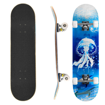 Kustom Aluminium Alloy Paint Bracket Deck Skateboard Maple Skateboard Kayu