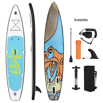 Ukuran Kustom Stand Up Board Watersport Sup Paddle Inflatable 9ft